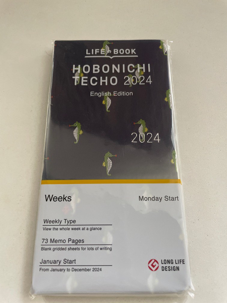 Hobonichi weeks 2024 English edition, Hobbies & Toys, Stationery