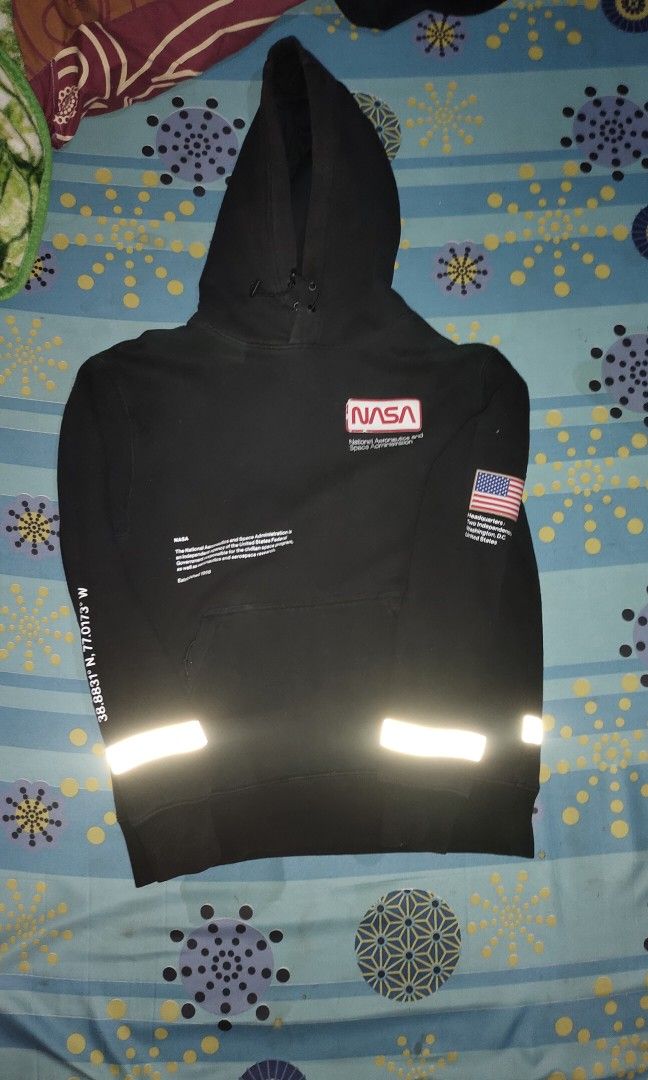 Nasa shop reflective hoodie
