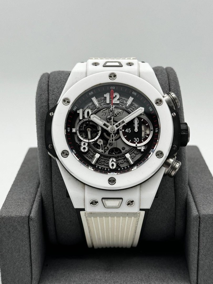 Hublot big bang unico white ceramic 2025