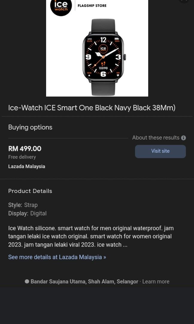 ICE smart one Navy Black • Ice-Watch