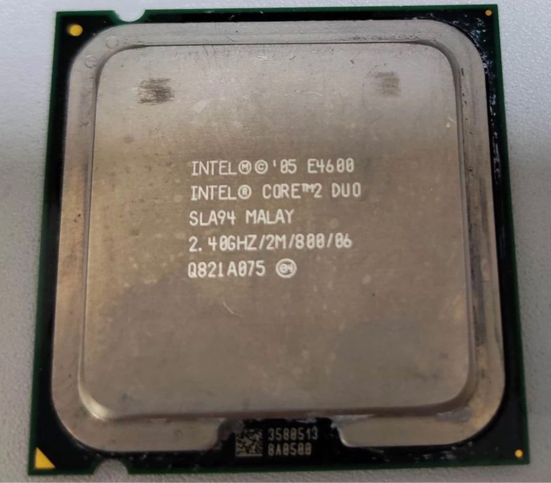 Intel 775 core duo e4600 cpu, 電腦及科技產品, 桌上電腦或筆記型電腦在旋轉拍賣