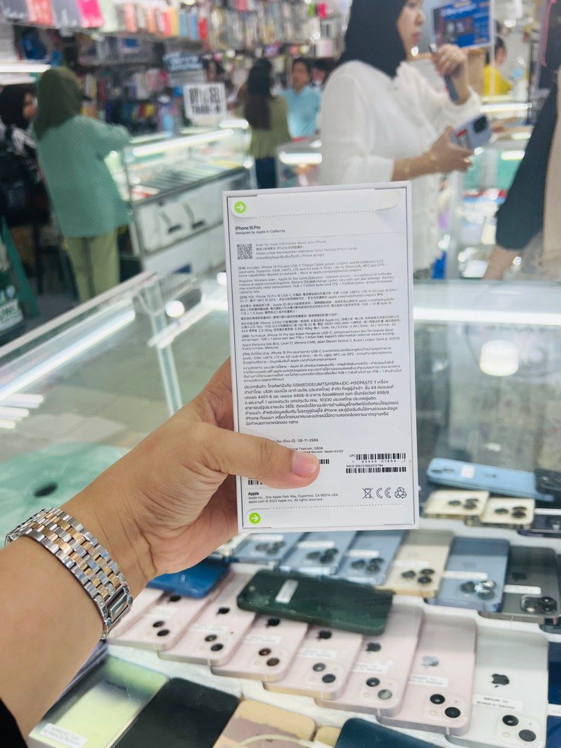 Iphne 15 Pro Brandnew (Category: iPhone 15 Series) located in San Juan City. Submitted by javedsgadgetshop (Listing ID 1271601489, Image 2). Description: OPEN FOR INSTALLMENT VIA CREDIT CARD/GGIVES & SWAP/TRADE-IN! WE BUY AND SELL ( ANYKINDS OF UNIT BINIBILI PO NAMIN)! PTPA : Padelete po f bawal Read ❗️Onhand ‼️ Iphone 15pro (Beandnew Sealed) •128gb •NTC Variant •100% batt health •Factory Unlock •95% Smoothness •No hidden issue | No Repaired •100