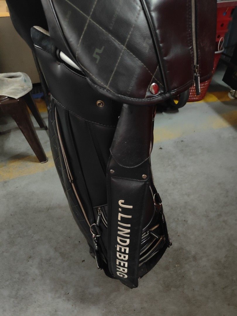 J Lindeberg golf bag, Sports Equipment, Sports & Games, Golf on Carousell
