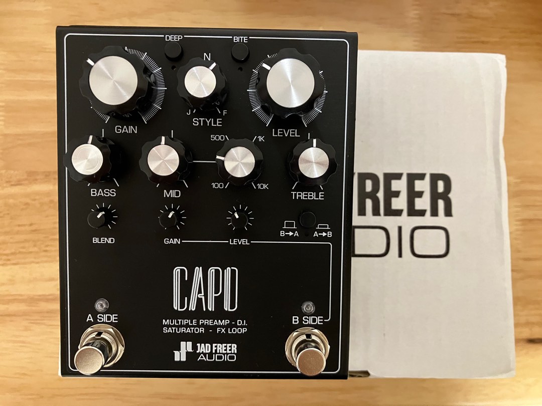 Jad Freer Capo Bass Preamp (good as new), Hobbies & Toys, Music & Media