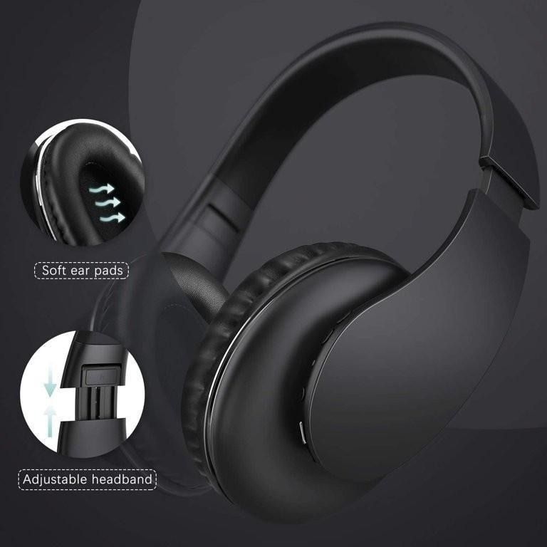 Jelly Comb Wireless TV Headphones with 2.4G RF Transmitter Support