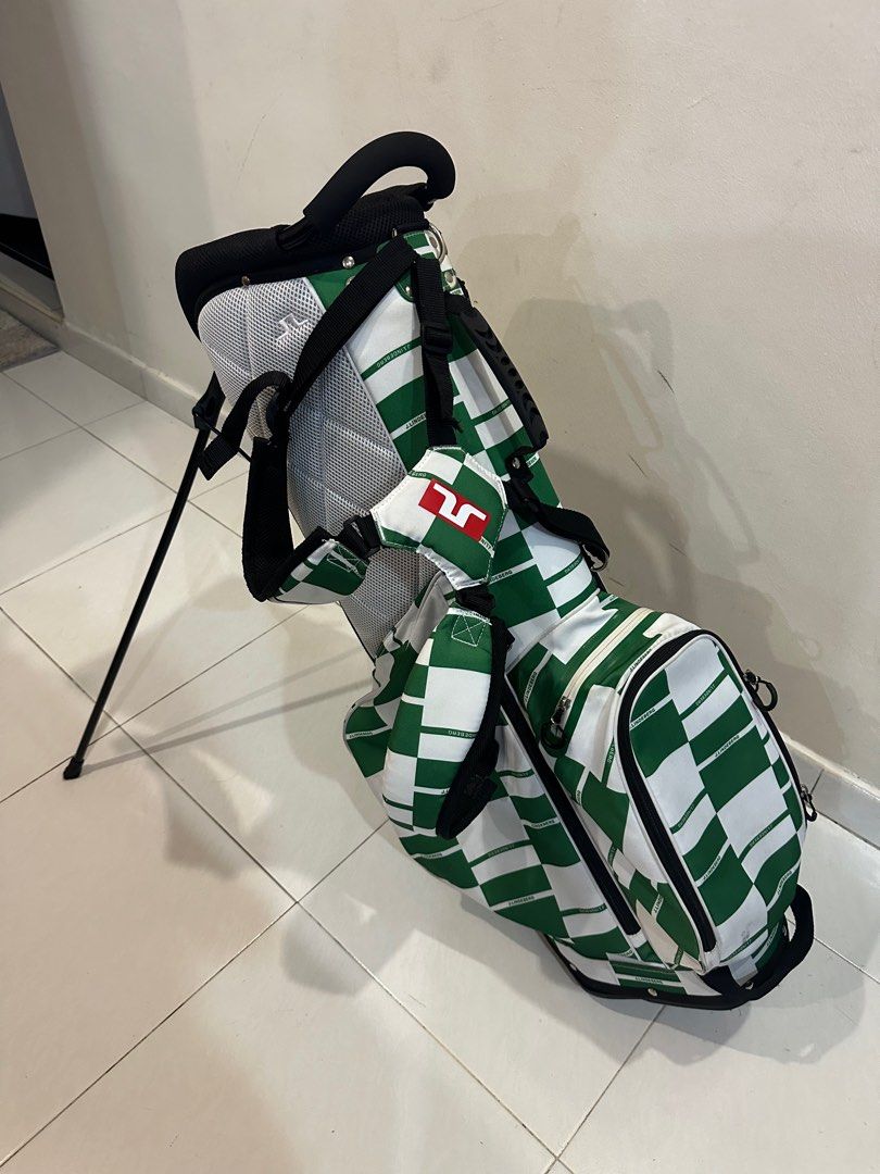 J.lindeberg Golf Stand Bag With Rain Hood, Sports Equipment, Sports
