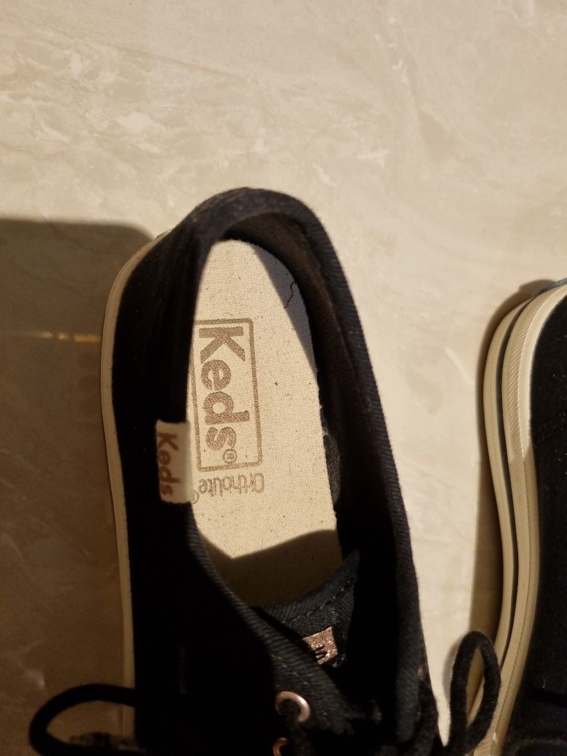 Keds ortholite sneakers Black rose gold