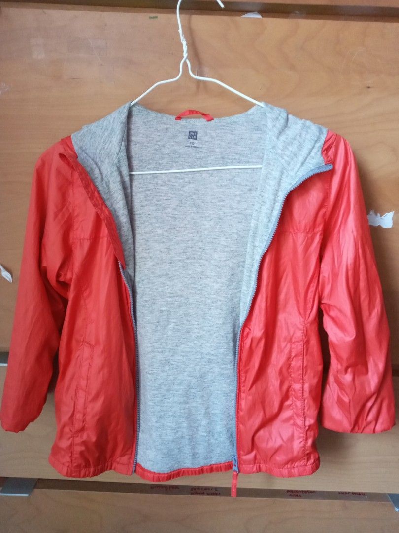 Red cheap jacket uniqlo