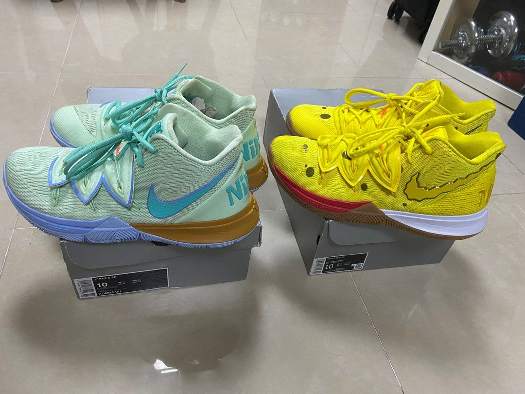 Kyrie 10 spongebob clearance