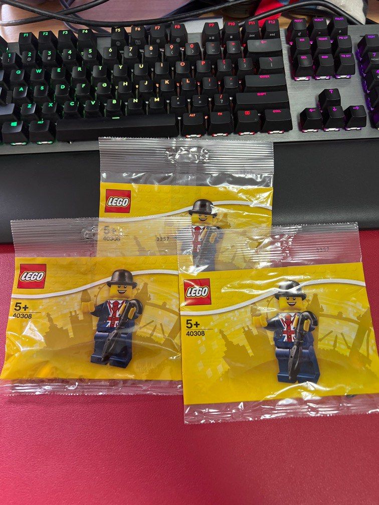 Lego 40308 Lester Exclusive Minifigure from UK Leicester Lego Shop