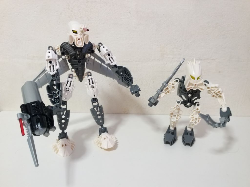 LEGO Bionicle 8945 Matoran Solek 8685 Phantoka Toa Kopaka