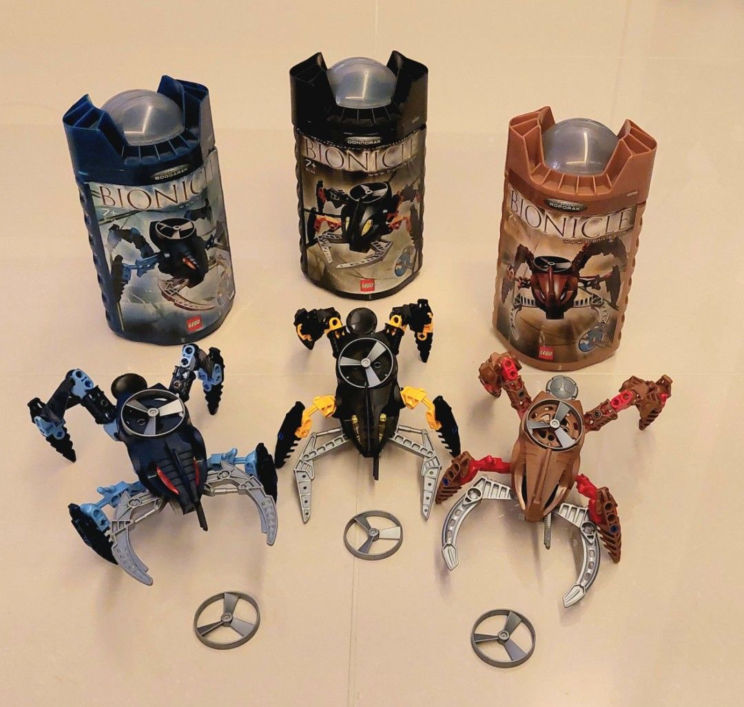 LEGO Bionicle year 2005 8743 Visorak Boggarak 8744 Visorak