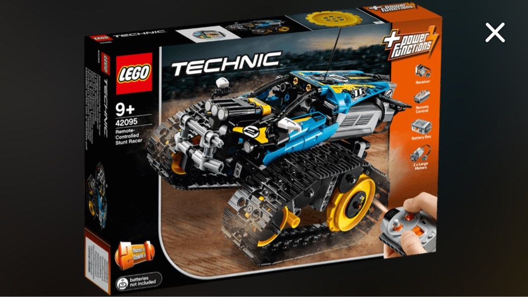 Lego 42095 batteries sales