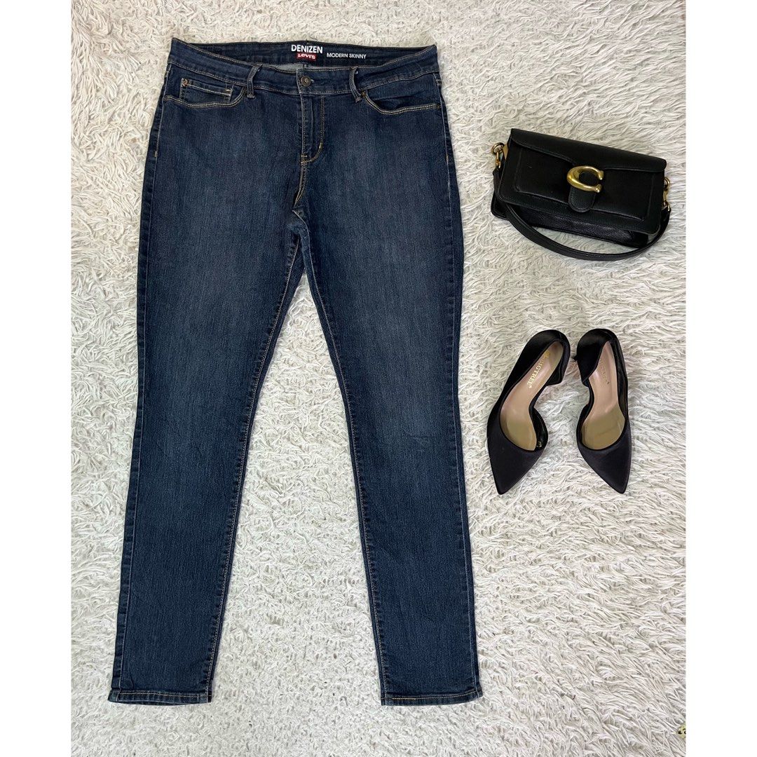 LEVIS Denizen Big size oversized skinny jeans Women s Fashion