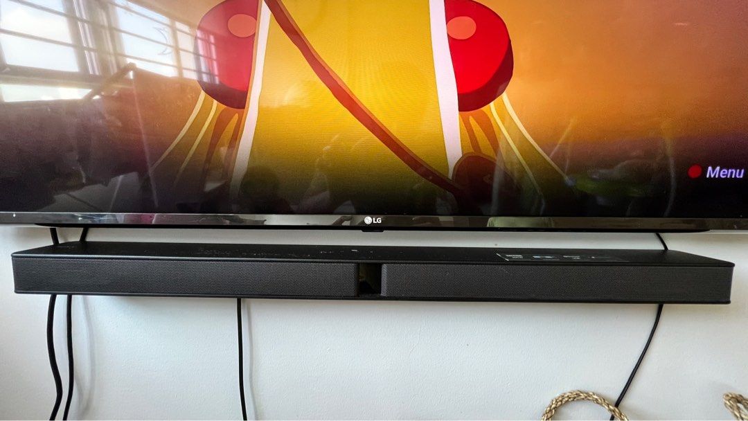 Lg tv sony sound bar discount