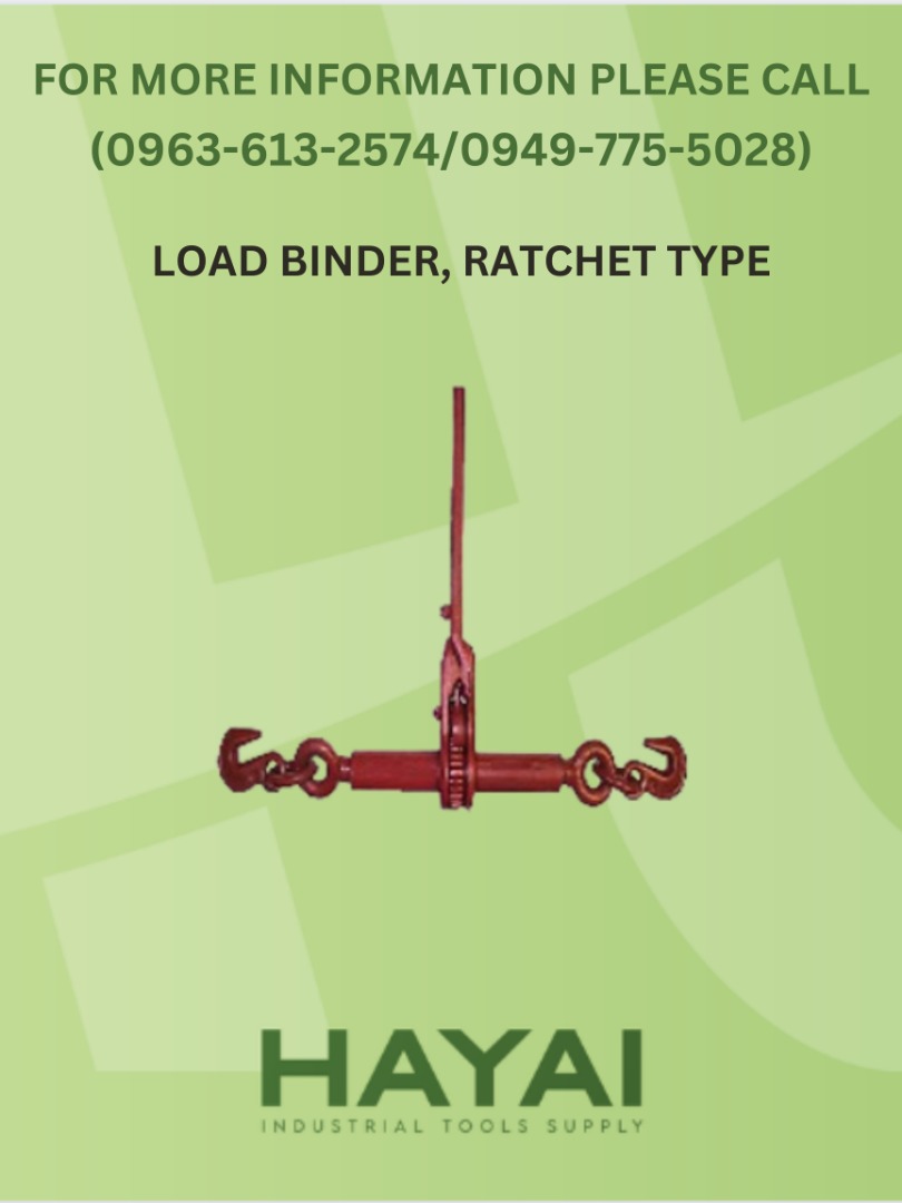 LOAD BINDER, RATCHET TYPE, Commercial & Industrial, Construction Tools