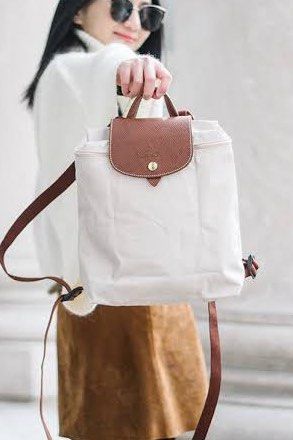Longchamp Le Pliage Classic Backpack in Paper