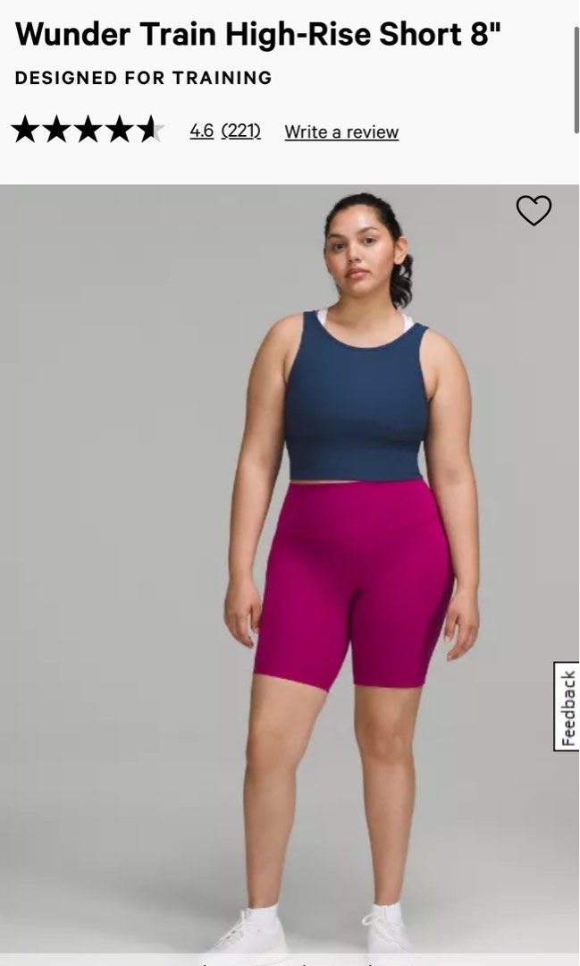 Lululemon wunder train HR exercise tight 25” contour fit size 6, Women's  Fashion, Activewear on Carousell