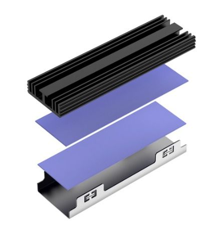 M.2 SSD Cooling Pad and Heatsink (Category: Other Accessories) located in Pasay City. Submitted by compublitz (Listing ID 1271530522, Image 3). Description: M.2 SSD Cooling Pad and Heatsink Price: 270 pesos only Product Description: Rocketek M.2 Solid State Hard Disk Heatsink Heat Radiator Cooling Silicon Therma Pads Cooler for M2 NVME SATA NGFF 2280 PCIE SSD Feature: 1. All aluminum can not only improve the appearance of the whole machine, but a