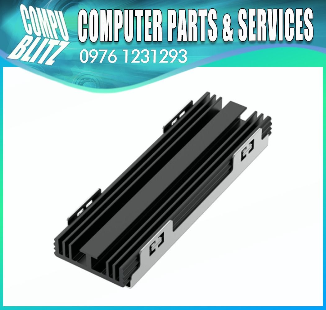 M.2 SSD Cooling Pad and Heatsink (Category: Other Accessories) located in Pasay City. Submitted by compublitz (Listing ID 1271530522, Image 1). Description: M.2 SSD Cooling Pad and Heatsink Price: 270 pesos only Product Description: Rocketek M.2 Solid State Hard Disk Heatsink Heat Radiator Cooling Silicon Therma Pads Cooler for M2 NVME SATA NGFF 2280 PCIE SSD Feature: 1. All aluminum can not only improve the appearance of the whole machine, but a
