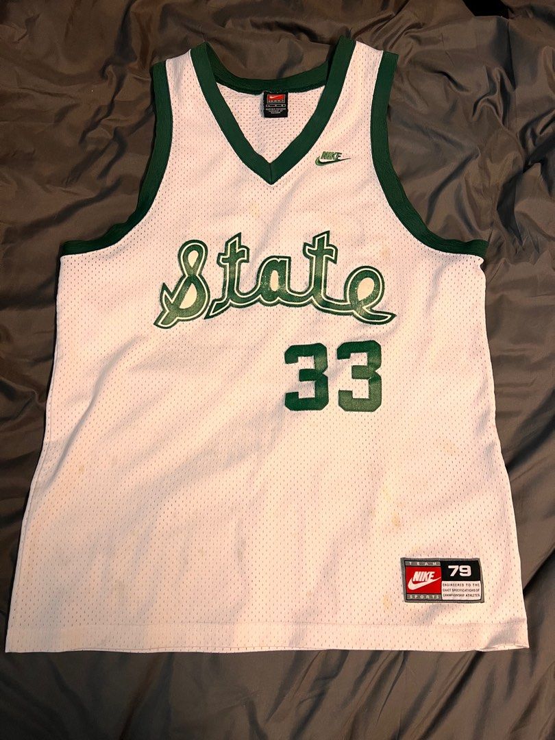 Magic Johnson Michigan state nba basketball Nike vintage jersey
