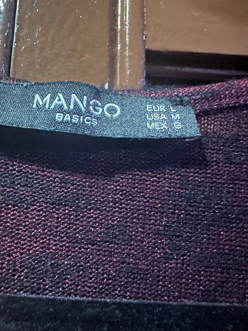 Mango maroon dress - medium (fits up to large) (Category: Dresses) located in Paranaque City. Submitted by chibbyscloset (Listing ID 1271541693, Image 2). Description: Decluttering Sale! Hardly used, like new Payment through BPI, Gcash or unionbank Shipping care of buyer Posted in other groups.