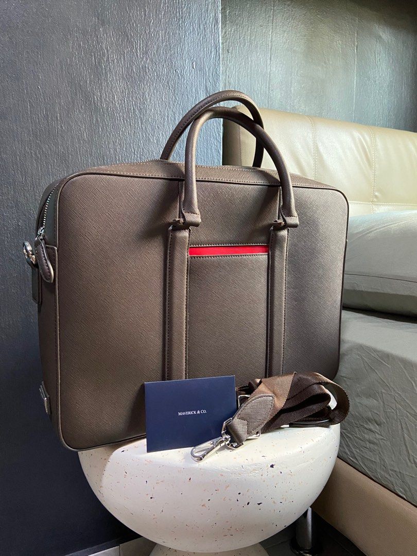 Maverick and store co briefcase