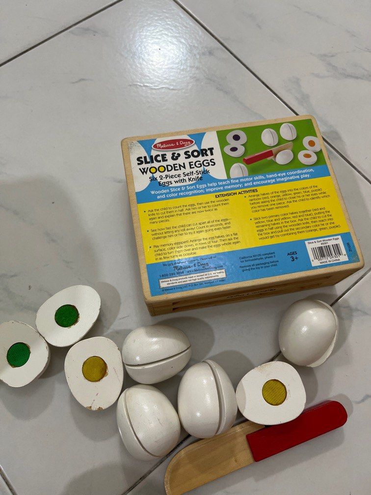 Melissa and doug eggs new arrivals