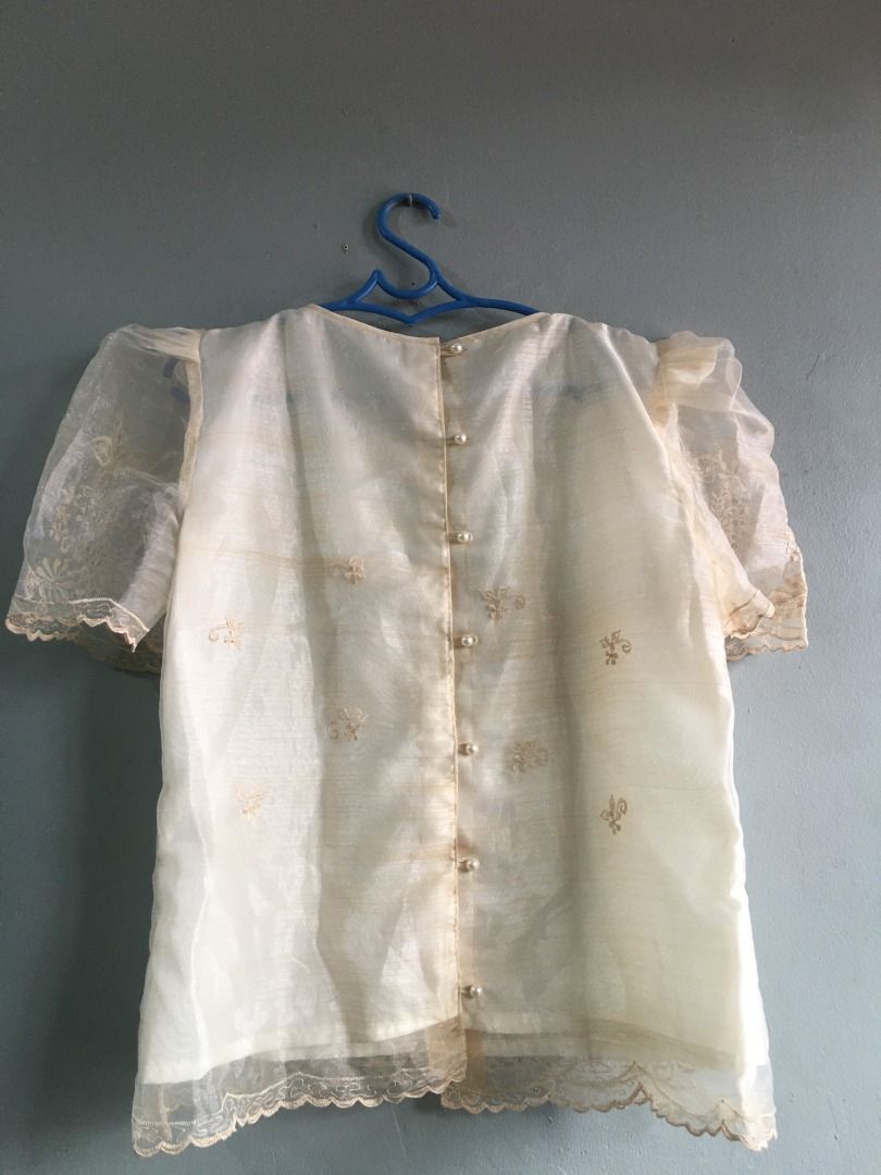 White Filipiniana Set main image 1