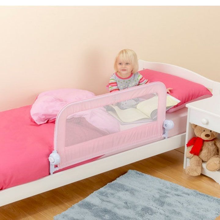 Wooden bed shop guard mothercare