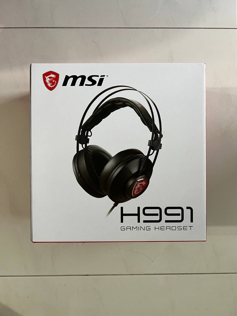 MSI H991 Gaming Headset (Wired), Audio, Headphones & Headsets on Carousell