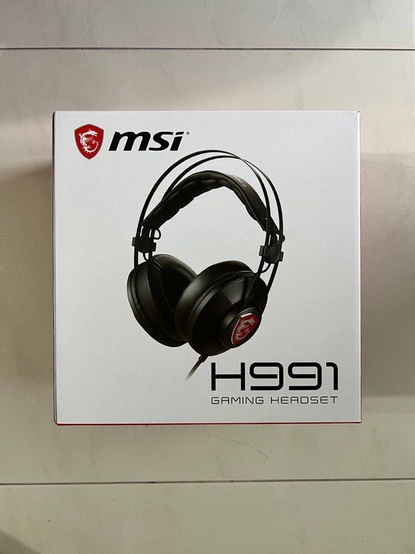 MSI H991 Gaming Headset (Wired), Audio, Headphones & Headsets on Carousell