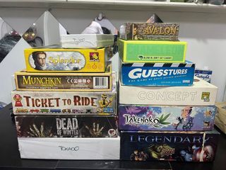 NEW AND PRELOVEDBOARD GAMES FOR SALE