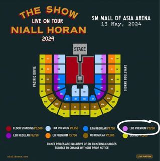 Niall Horan “The Show” Manila - LBB Premium