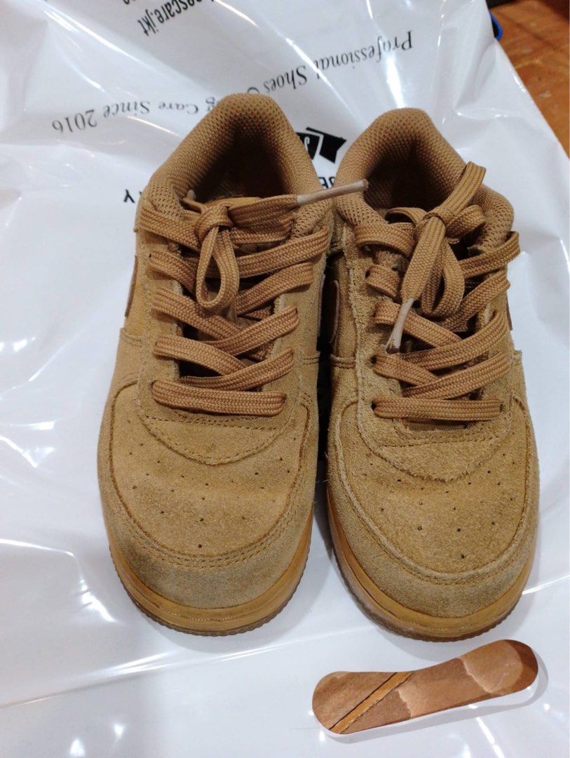 Tan 'air on sale force 1 toddler