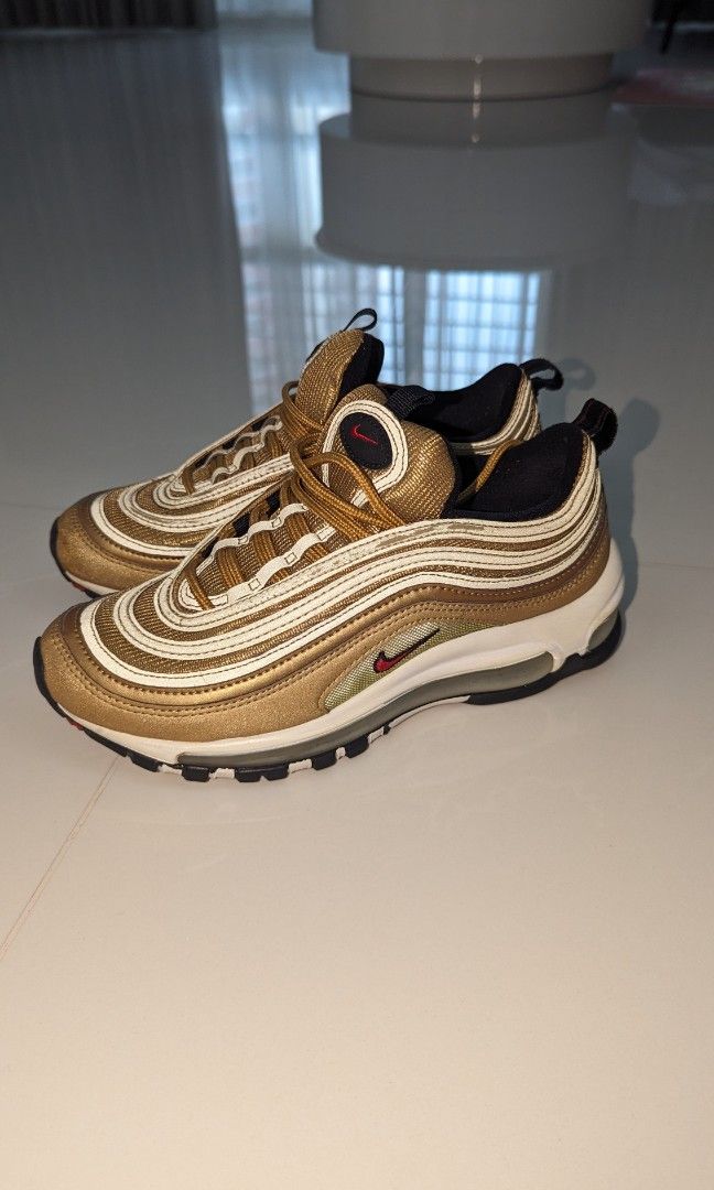 Gold air cheap max nike
