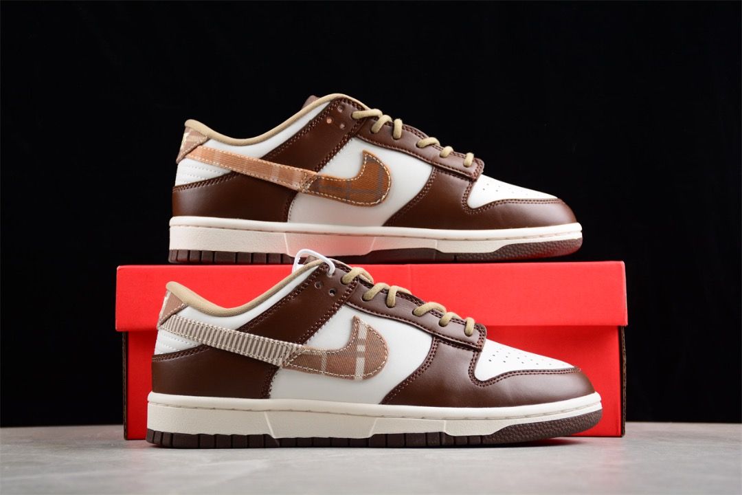 Red plaid new arrivals nike shoes