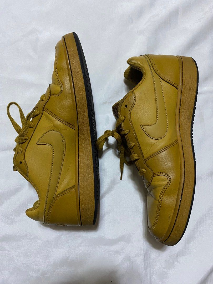 Nike ebernon low best sale yellow