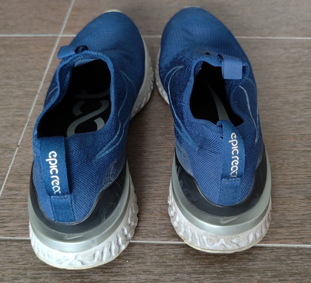 Nike Epic React Used Men s Fashion Footwear Sneakers on Carousell