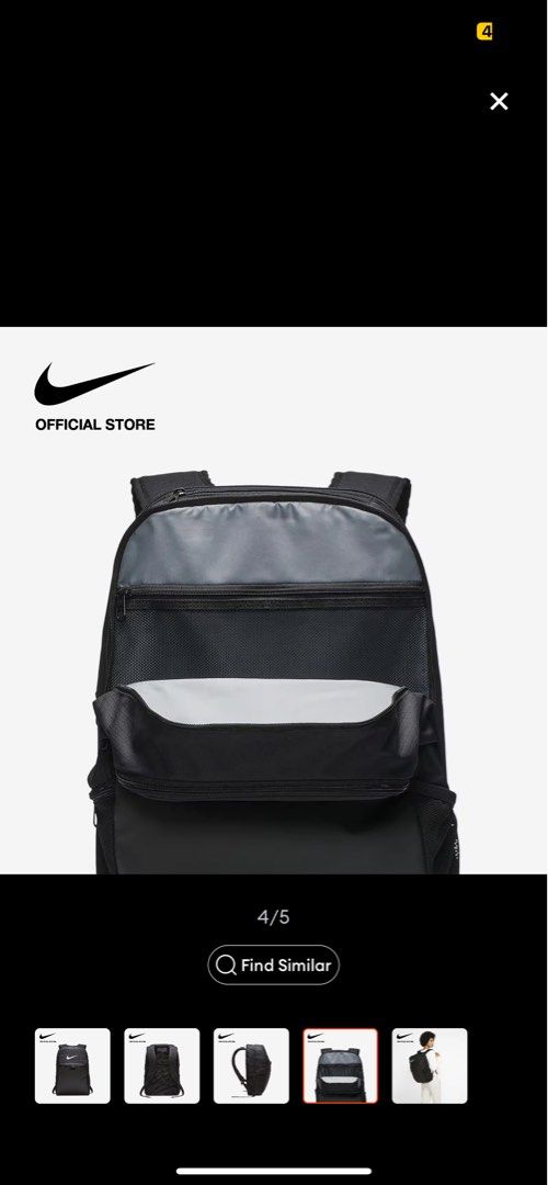 Nike Unisex Brasilia Training Backpack (Extra Large 30L) Black, Men's