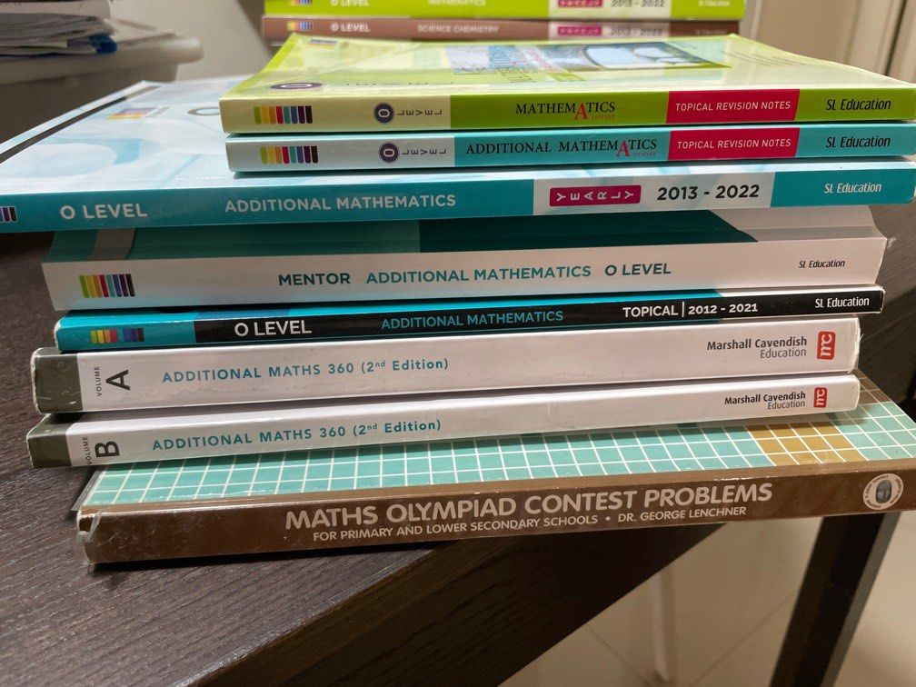O Levels A maths books and assessments, Everything Else on Carousell