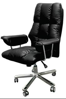 Linx edison high back chair hotsell black