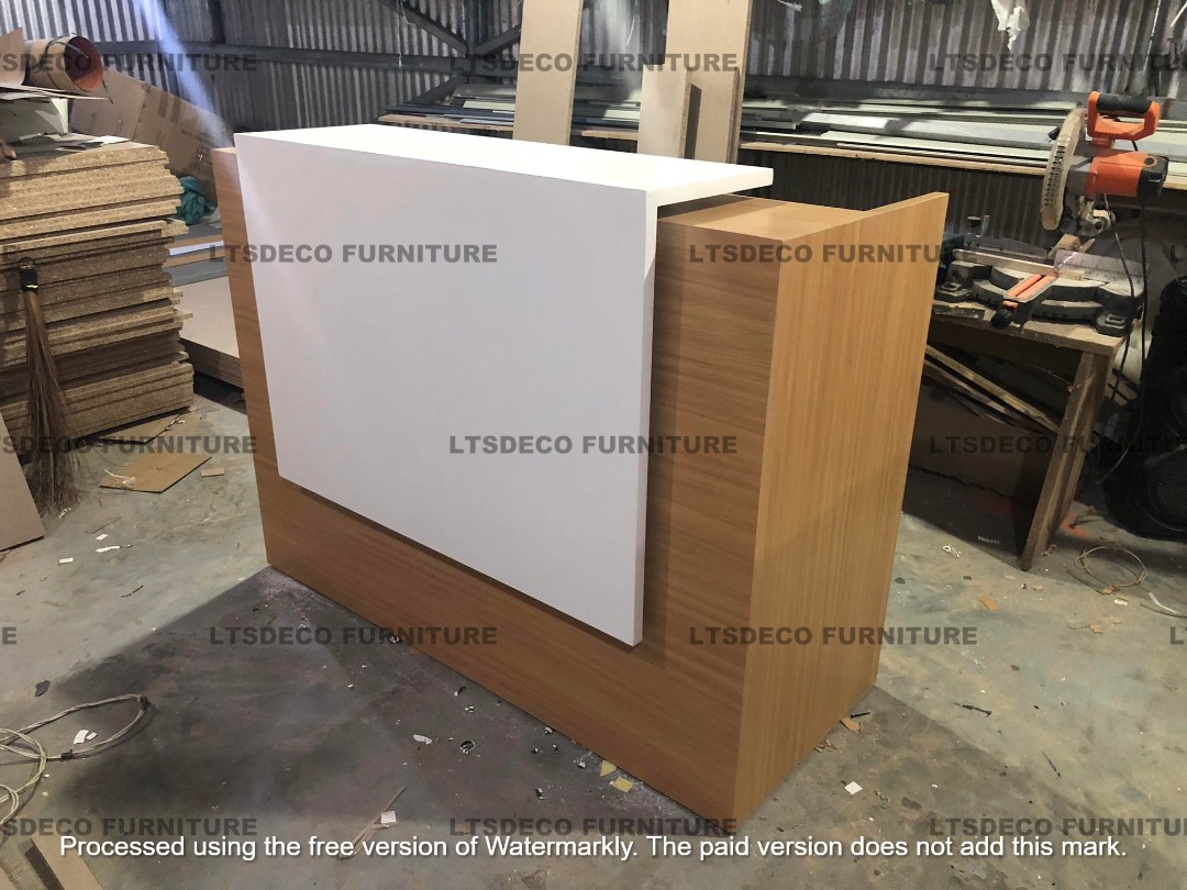 office partition new counter table furniture, Furniture & Home Living ...