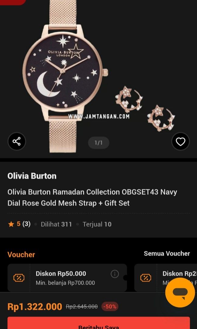 Olivia burton ramadan sale