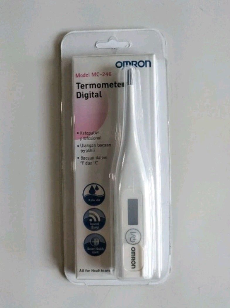 [Omron] Digital Pharmacy Thermometer, Health & Nutrition, Thermometers