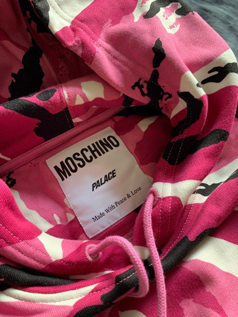palace moschino hoodie