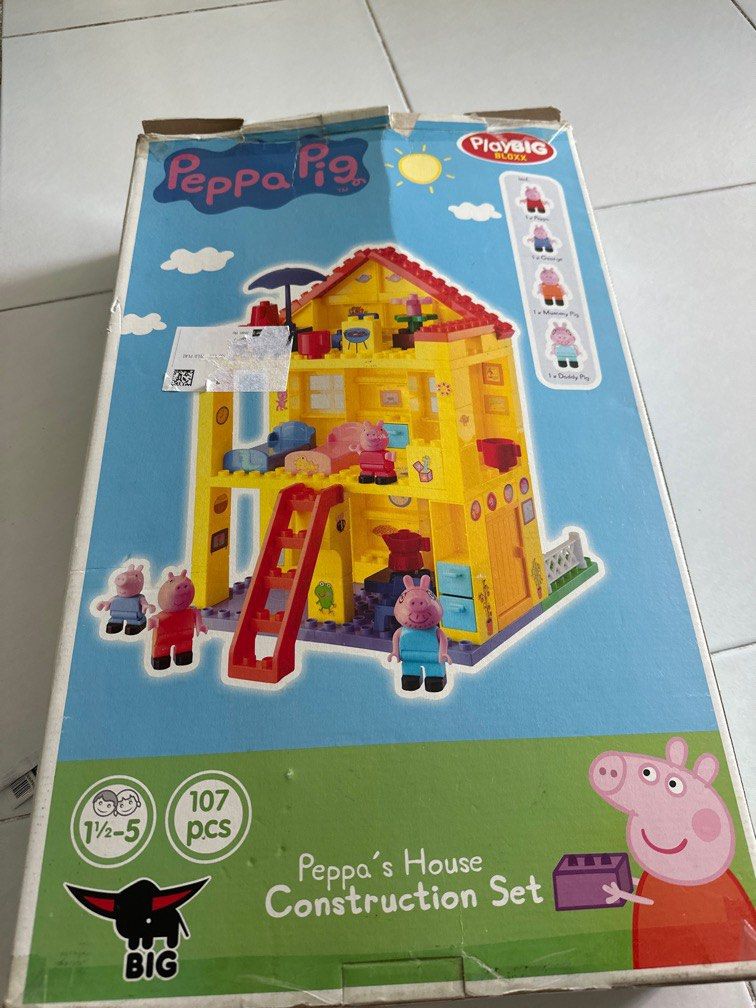 Big peppa pig peppas house building sets 2025