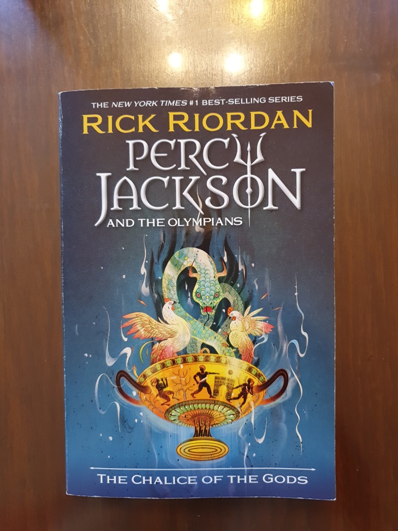Percy Jackson Chalice of the Gods, Hobbies & Toys, Books & Magazines ...