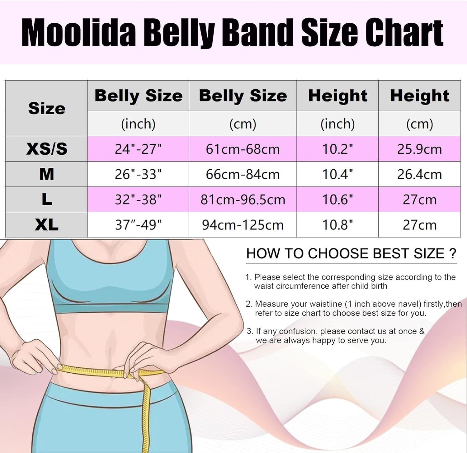 Postpartum Belly Wrap C Section Recovery Belt Belly Band Binder Back Support  Waist Shapewear 2019 Upgraded, Babies & Kids, Maternity Care on Carousell