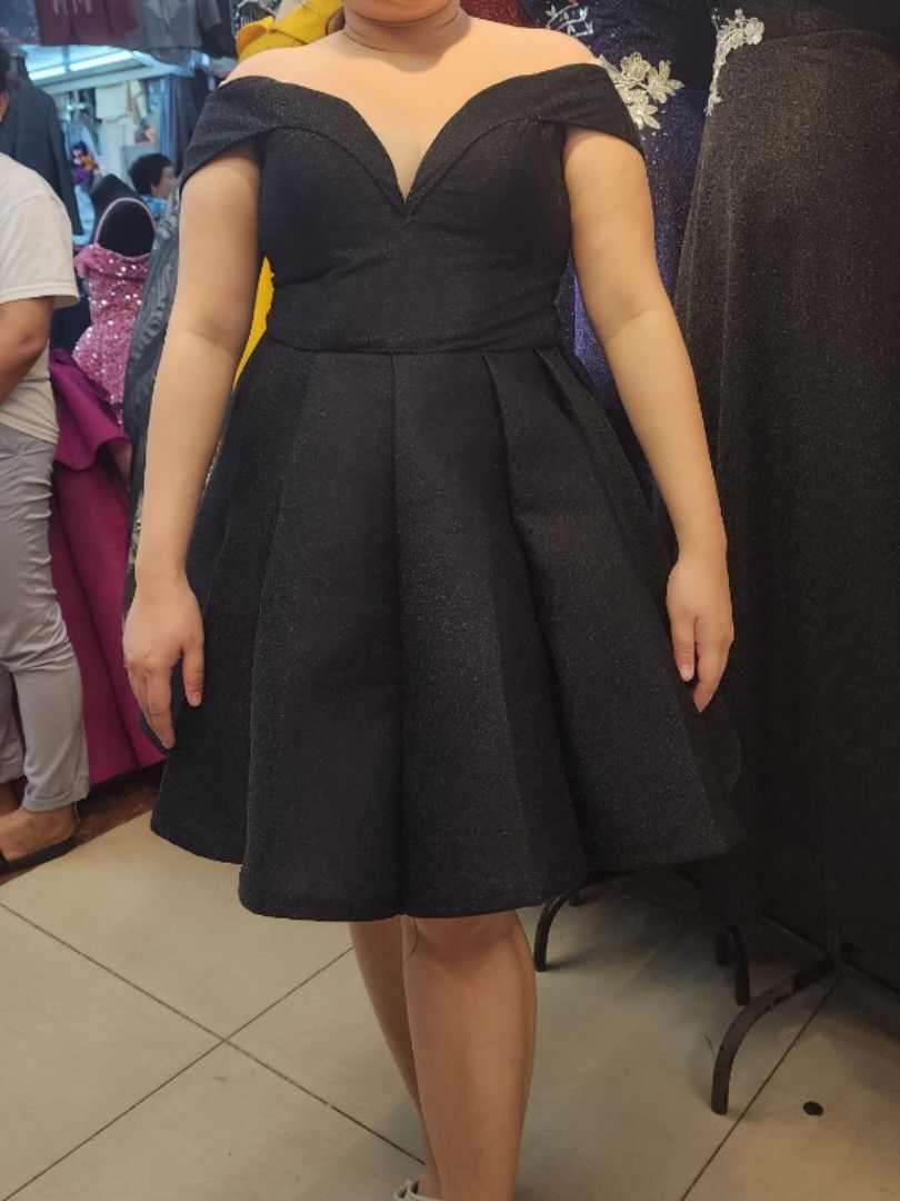 Black cocktail dress shop size 12